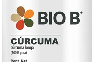 Bio B | Cúrcuma y Pimienta Negra 60 cápsulas veganas