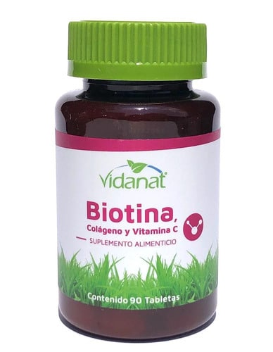 Biotina colageno y vitamina c vidanat para que sirve