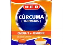 Pastillas de curcuma y jengibre con omega 3