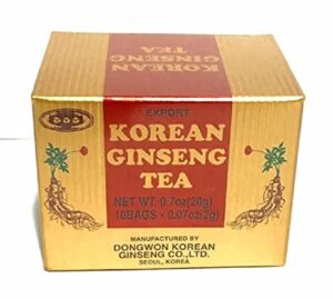 Para que es el te de ginseng coreano