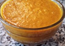 Receta de salsa de jengibre y curcuma